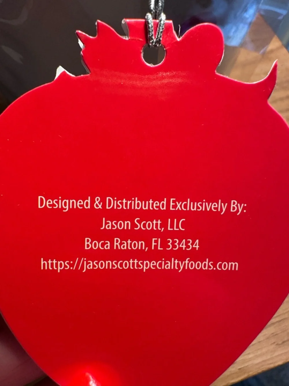 Jason Scott ceramic cookie